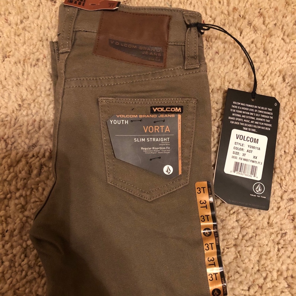 Volcom toddler boys jeans 3T